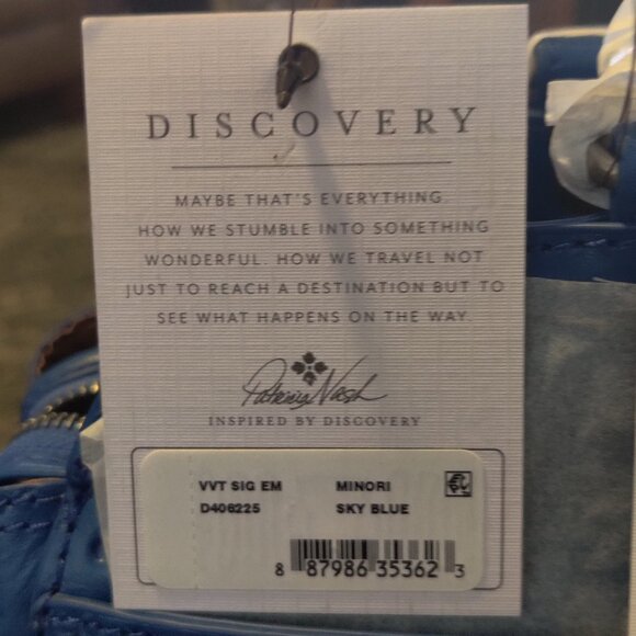 Patricia Nash Limited Edition Discovery Leather Embossed Minori Satchel - Picture 15 of 15